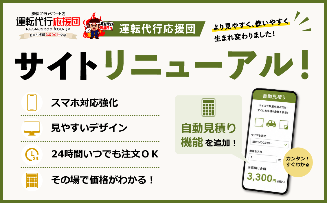 サイトリニューアル